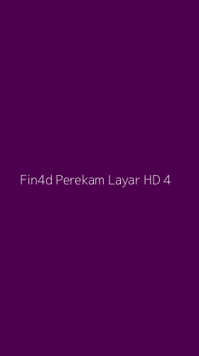 Tampilan Antarmuka Aplikasi Fin4d Perekam Layar Hd - 4