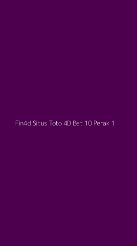 Tampilan Antarmuka Aplikasi Fin4d Situs Toto 4d Bet 10 Perak - 1