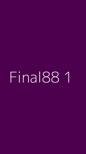 Tampilan Antarmuka Aplikasi Final88 - 1