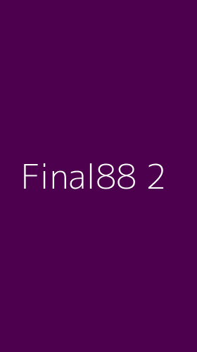 Tampilan Antarmuka Aplikasi Final88 - 2