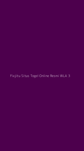 Tampilan Antarmuka Aplikasi Fixjitu Situs Togel Online Resmi Wla - 3