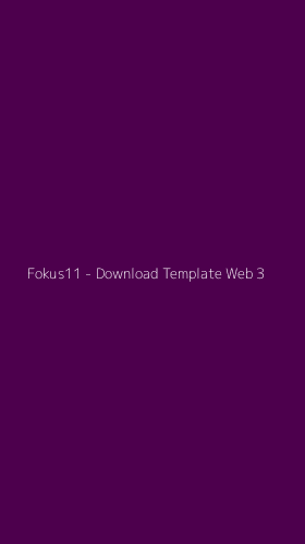 Tampilan Antarmuka Aplikasi Fokus11 - Download Template Web - 3
