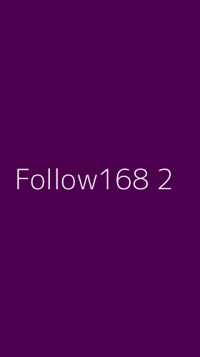 Tampilan Antarmuka Aplikasi Follow168 - 2