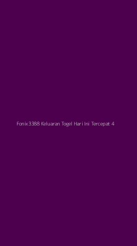 Tampilan Antarmuka Aplikasi Fonix3388 Keluaran Togel Hari Ini Tercepat - 4