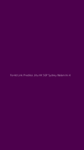 Tampilan Antarmuka Aplikasi For4d Link Prediksi Jitu Hk Sgp Sydney Malam Ini - 4