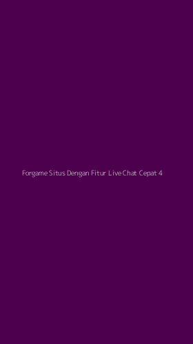 Tampilan Antarmuka Aplikasi Forgame Situs Dengan Fitur Live Chat Cepat - 4