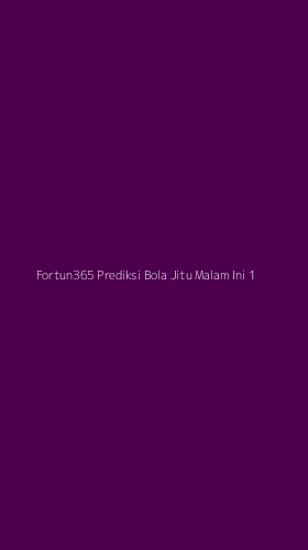 Tampilan Antarmuka Aplikasi Fortun365 Prediksi Bola Jitu Malam Ini - 1
