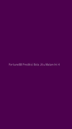 Tampilan Antarmuka Aplikasi Fortune88 Prediksi Bola Jitu Malam Ini - 4