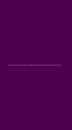Tampilan Antarmuka Aplikasi Forum Comunity Hk Pools Aplikasi Portal Game Terbaik Android - 4