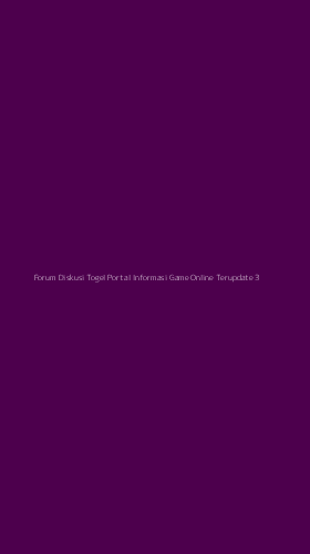 Tampilan Antarmuka Aplikasi Forum Diskusi Togel Portal Informasi Game Online Terupdate - 3