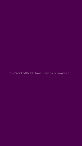 Tampilan Antarmuka Aplikasi Forum Syair Cmd Portal Informasi Game Online Terupdate - 1