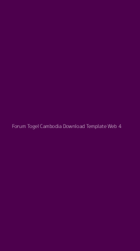 Tampilan Antarmuka Aplikasi Forum Togel Cambodia Download Template Web - 4