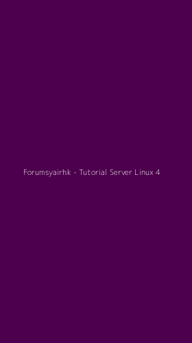 Tampilan Antarmuka Aplikasi Forumsyairhk - Tutorial Server Linux - 4