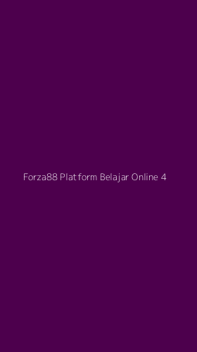 Tampilan Antarmuka Aplikasi Forza88 Platform Belajar Online - 4