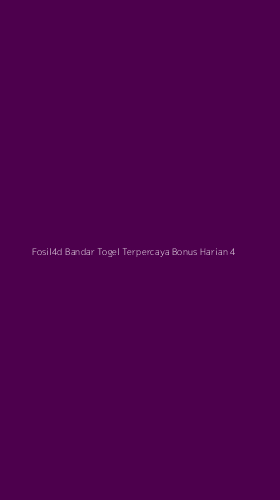 Tampilan Antarmuka Aplikasi Fosil4d Bandar Togel Terpercaya Bonus Harian - 4