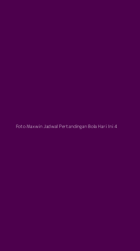 Tampilan Antarmuka Aplikasi Foto Maxwin Jadwal Pertandingan Bola Hari Ini - 4