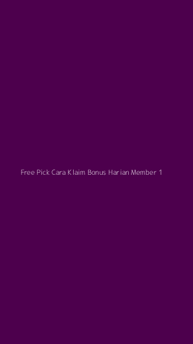 Tampilan Antarmuka Aplikasi Free Pick Cara Klaim Bonus Harian Member - 1