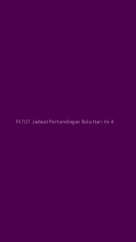 Tampilan Antarmuka Aplikasi Ft707 Jadwal Pertandingan Bola Hari Ini - 4