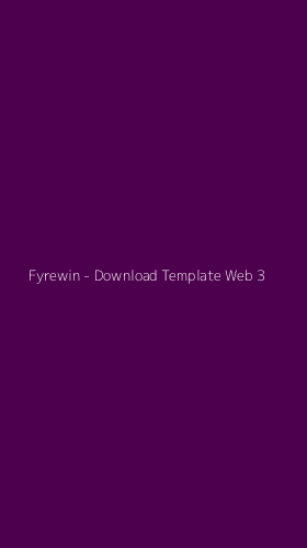 Tampilan Antarmuka Aplikasi Fyrewin - Download Template Web - 3