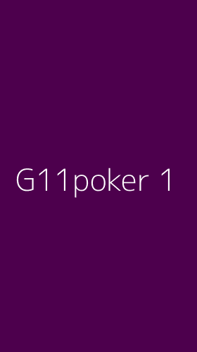 Tampilan Antarmuka Aplikasi G11poker - 1