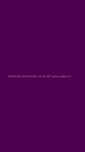 Tampilan Antarmuka Aplikasi Gacor138 Login Prediksi Jitu Hk Sgp Sydney Malam Ini - 1