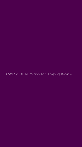 Tampilan Antarmuka Aplikasi Game123 Daftar Member Baru Langsung Bonus - 4