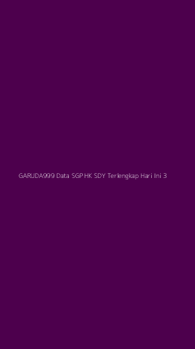 Tampilan Antarmuka Aplikasi Garuda999 Data Sgp Hk Sdy Terlengkap Hari Ini - 3