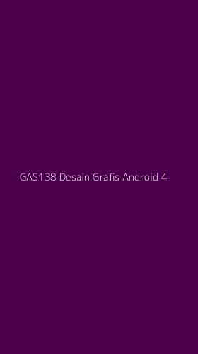 Tampilan Antarmuka Aplikasi Gas138 Desain Grafis Android - 4