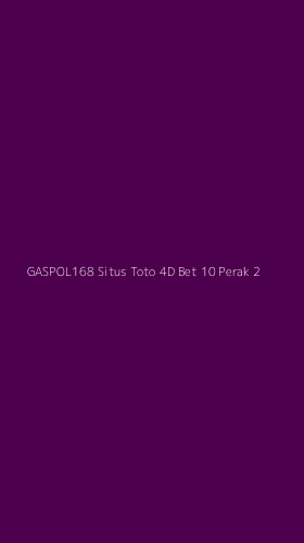 Tampilan Antarmuka Aplikasi Gaspol168 Situs Toto 4d Bet 10 Perak - 2
