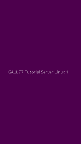 Tampilan Antarmuka Aplikasi Gaul77 Tutorial Server Linux - 1