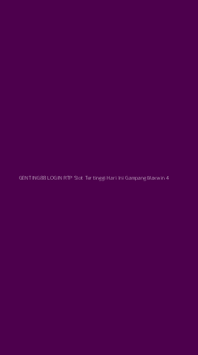 Tampilan Antarmuka Aplikasi Genting88 Login Rtp Slot Tertinggi Hari Ini Gampang Maxwin - 4