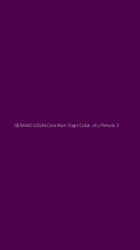 Tampilan Antarmuka Aplikasi Gerai4d Login Cara Main Togel Colok Jitu Pemula - 3