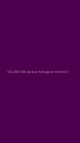 Tampilan Antarmuka Aplikasi Golden188 Aplikasi Kebugaran Android - 1