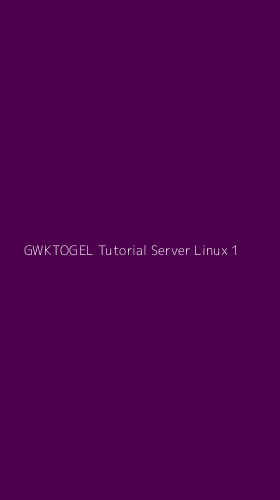 Tampilan Antarmuka Aplikasi Gwktogel Tutorial Server Linux - 1