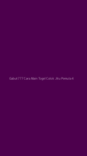 Tampilan Antarmuka Aplikasi Gabut777 Cara Main Togel Colok Jitu Pemula - 4