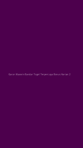 Tampilan Antarmuka Aplikasi Gacor Maxwin Bandar Togel Terpercaya Bonus Harian - 2