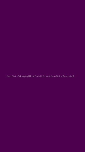 Tampilan Antarmuka Aplikasi Gacor Slot - 3