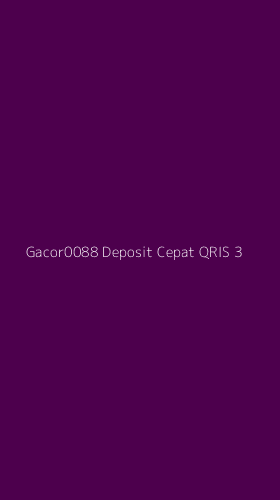 Tampilan Antarmuka Aplikasi Gacor0088 Deposit Cepat Qris - 3