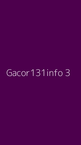 Tampilan Antarmuka Aplikasi Gacor131info - 3