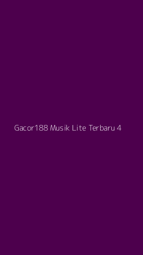 Tampilan Antarmuka Aplikasi Gacor188 Musik Lite Terbaru - 4