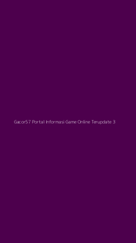 Tampilan Antarmuka Aplikasi Gacor57 Portal Informasi Game Online Terupdate - 3