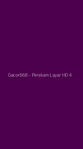 Tampilan Antarmuka Aplikasi Gacor668 - Perekam Layar HD - 4