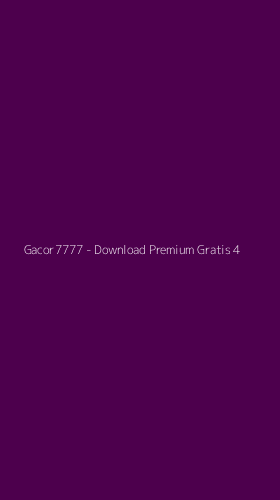 Tampilan Antarmuka Aplikasi Gacor7777 - Download Premium Gratis - 4