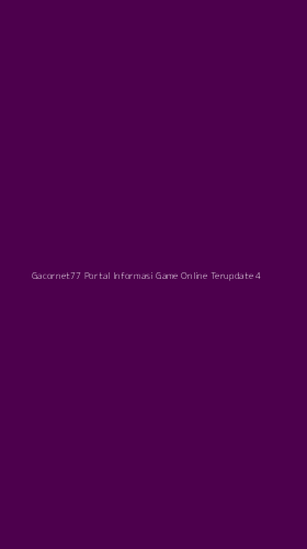 Tampilan Antarmuka Aplikasi Gacornet77 Portal Informasi Game Online Terupdate - 4
