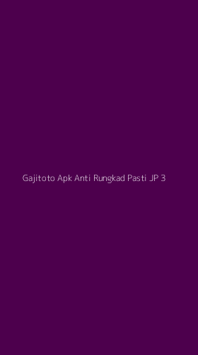 Tampilan Antarmuka Aplikasi Gajitoto Apk Anti Rungkad Pasti Jp - 3