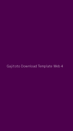 Tampilan Antarmuka Aplikasi Gajitoto Download Template Web - 4