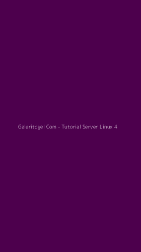 Tampilan Antarmuka Aplikasi Galeritogel Com - Tutorial Server Linux - 4