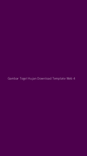 Tampilan Antarmuka Aplikasi Gambar Togel Hujan Download Template Web - 4