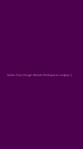 Tampilan Antarmuka Aplikasi Games Situs Dengan Metode Pembayaran Lengkap - 2