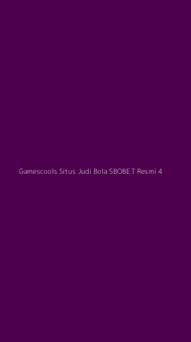 Tampilan Antarmuka Aplikasi Gamescools Situs Judi Bola Sbobet Resmi - 4